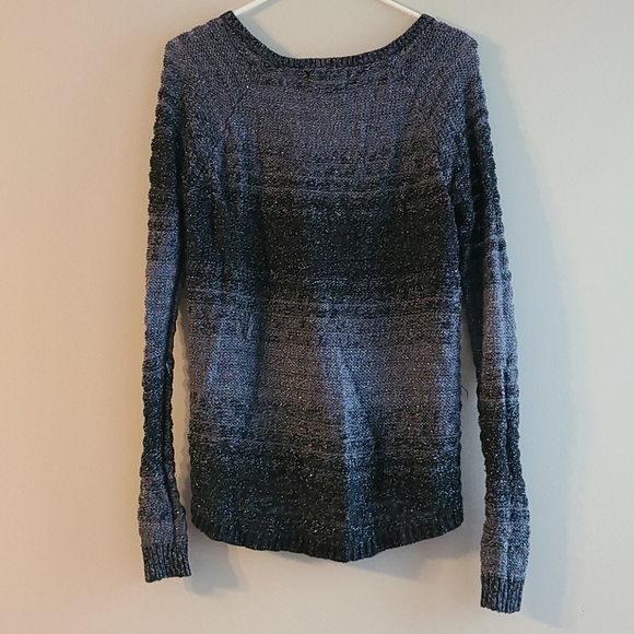 Hollister Blue Knit Sweater Size M - Picture 6 of 8